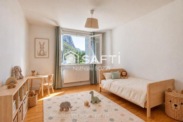 SAINT-ÉGRÈVE – FIANCEY | T3 traversant – Balcon – Vue montagnes