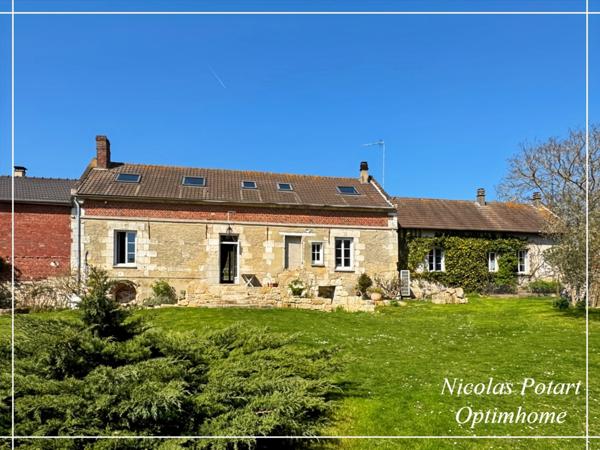 Maison familiale de 179 m² avec dépendances sur 2 475 m² de terrain – Proximité immédiate d'Estrées-St-Denis