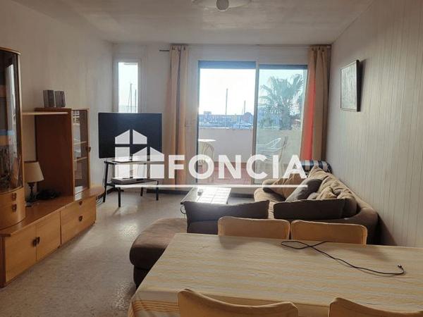 À vendre Appartement 3 pièces 58 m² - Le Barcarès 66420