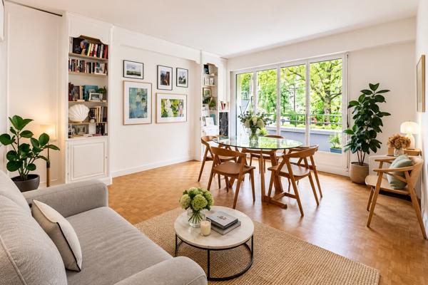 Face au Bois de Vincennes - Appartement familial de 100 m² avec balcon, box, cave et chambre de service, Vincennes 94300