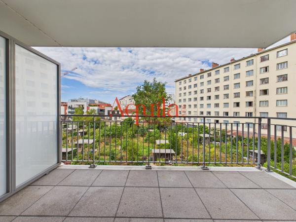 LA DOUA / FILATURE - T3 de 61m² avec balcon sans vis à vis