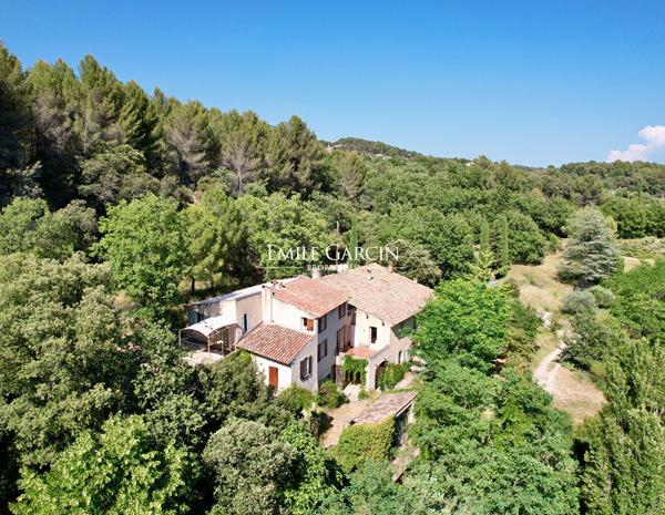 A vendre - Une propriété à vendre au coeur de la nature - Sud Luberon