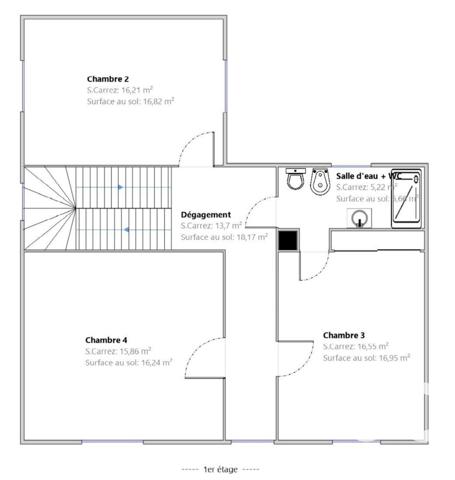 Maison à vendre 6 pièces 166 m² Faremoutiers