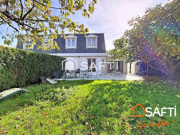 Maison familiale 6 pièces – 133 m² résidence  avec piscine et tennis à Lésigny.