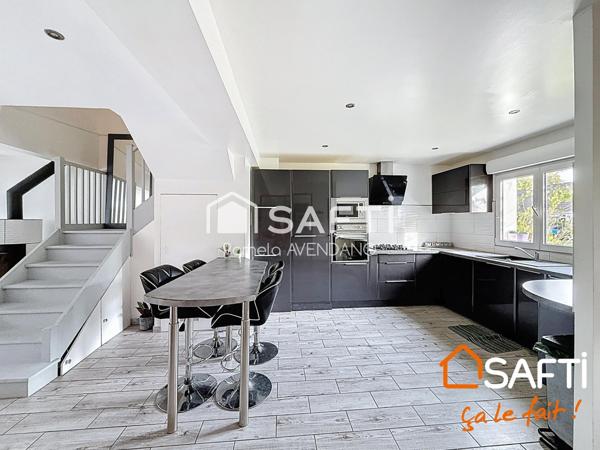 Maison familiale 6 pièces – 133 m² résidence  avec piscine et tennis à Lésigny.