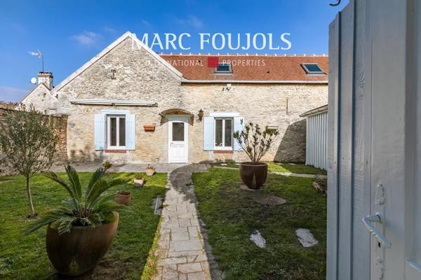 Proche Senlis – Maison en pierre avec jardin