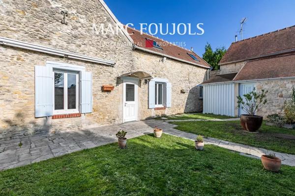 Proche Senlis – Maison en pierre avec jardin