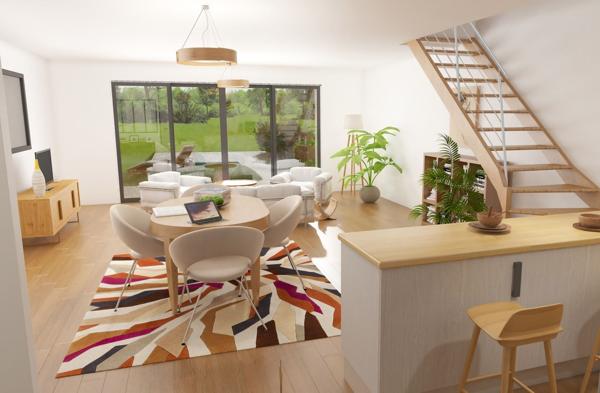 Terrain + Maison à vendre 5 pièces - 117 m²