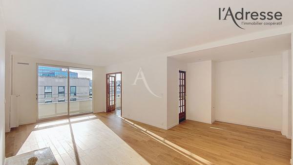 PUTEAUX/Centre ville 4/5 pièces de 97 m² avec parking boxé, 3 balcons