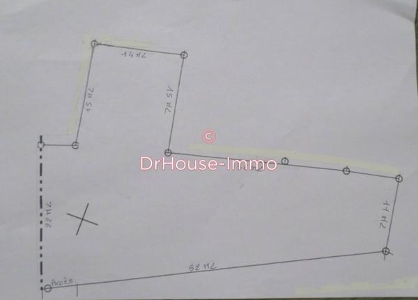 Terrain à vendre de 1 150 m²