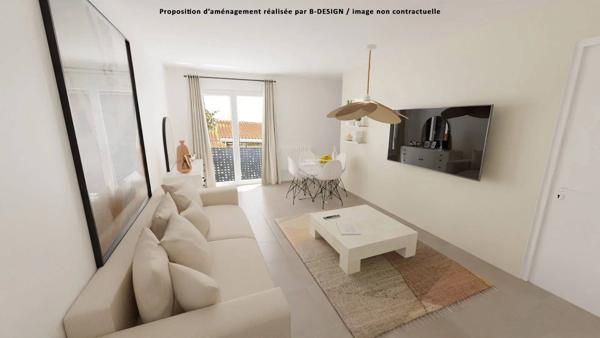 Vente immobilière : Appartement à L'Union  3 pièces 57 m² 189 000 €- FLORENCE CARRÉ IMMO.
