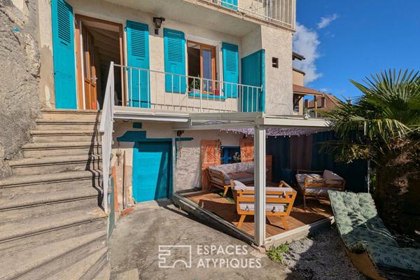 Maison de village avec vue