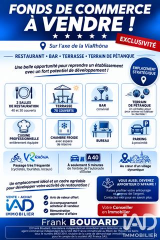 Restaurant à vendre 529 m² Clarafond-Arcine
