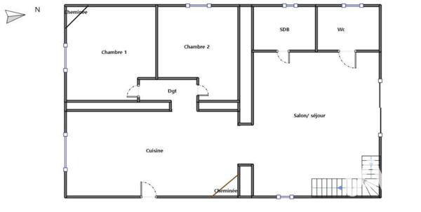 Maison à vendre 4 pièces 116 m² Romans-sur-Isère