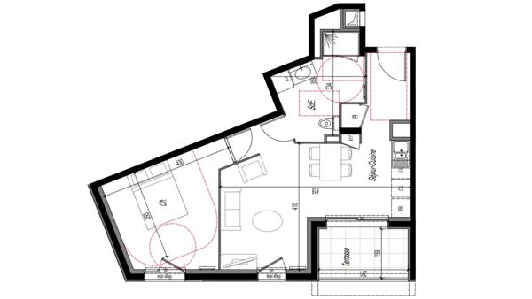 Appartement à vendre 2 pièces 44 m² Clermont-Ferrand