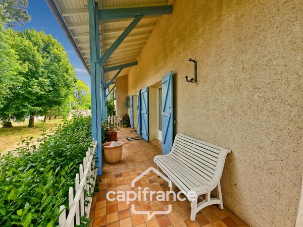 Maison familiale avec vue panoramique à Castelculier, 6 chambres, 235m² habitable, sous-sol 145m²