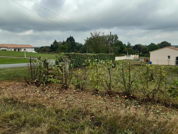 Terrain à bâtir avec CU
