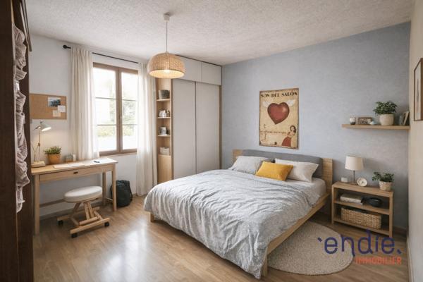 Maison familiale 3 chambres avec jardin et dépendances