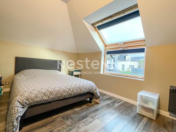 Grand Champ centre! Maison contemporaine lumineuse de 134 m²,4 chambres dont suite parentale, proche de Vannes & Golfe du Morbihan.