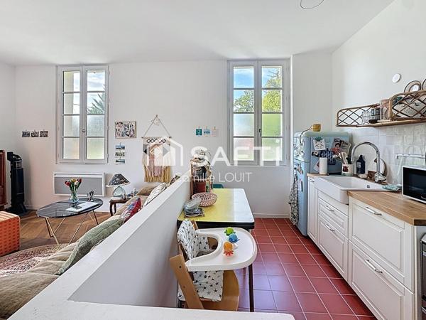 Duplex lumineux avec terrasse à Latresne