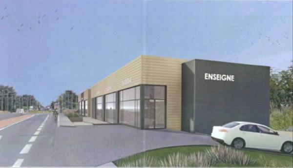 Local/bureau à louer proche de VILLEFRANCHE SUR SAONE (69) Visibilité N°1 à partir de 166 M2 - 25 000 véhicules / jour