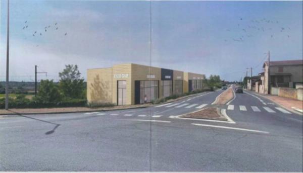 Local/bureau à louer proche de VILLEFRANCHE SUR SAONE (69) Visibilité N°1 à partir de 166 M2 - 25 000 véhicules / jour