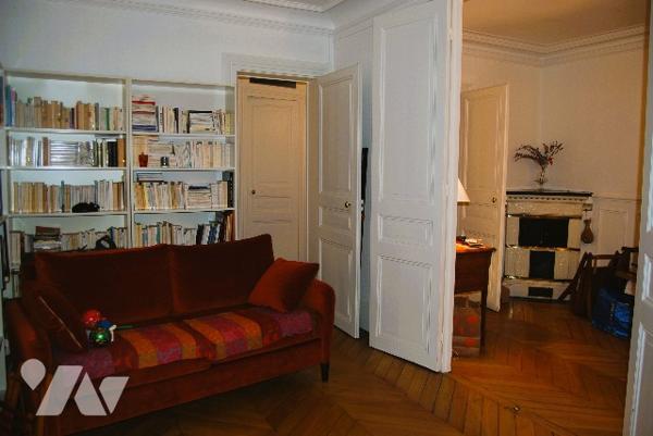 SAINT-CLOUD - CENTRE - Appartement 4 pièces, salon, salle à manger, 2 chambres