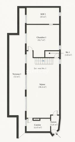 Appartement
         5 pièces
        - 147 m² Bien prestige 1 890 000 € *