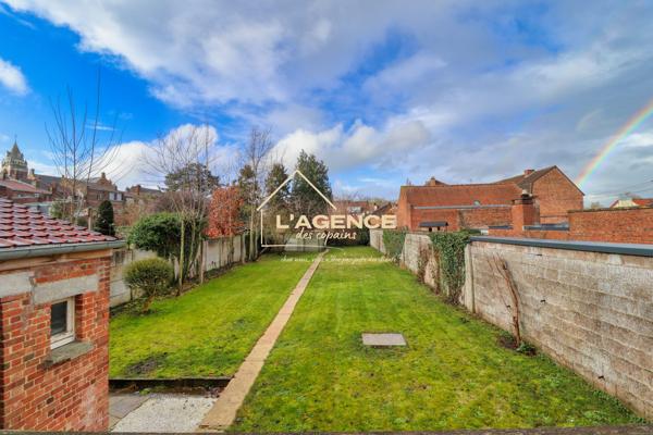 Maison mitoyenne 2 côtés à vendre, 6 pièces - Bailleul 59270
