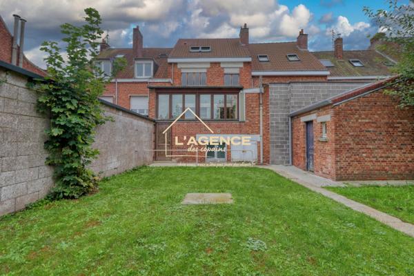 Maison mitoyenne 2 côtés à vendre, 6 pièces - Bailleul 59270