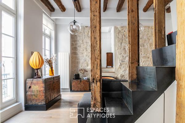 Duplex d’architecte proche de la Place des Vosges