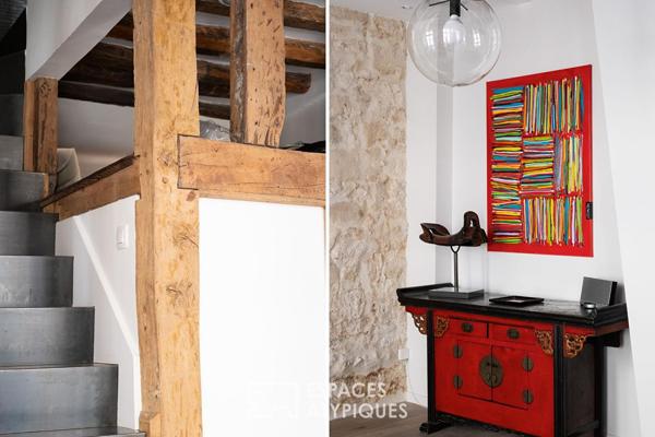 Duplex d’architecte proche de la Place des Vosges
