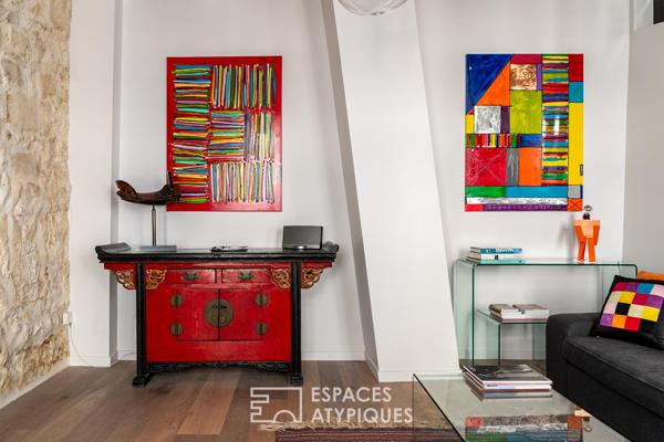 Duplex d’architecte proche de la Place des Vosges