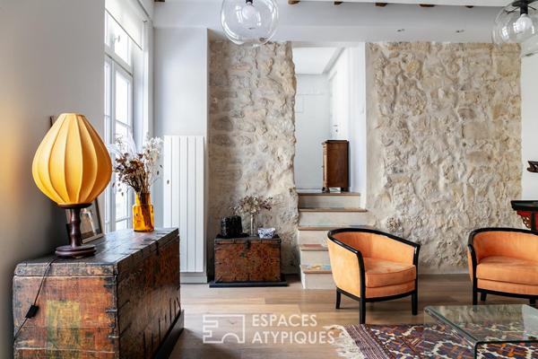 Duplex d’architecte proche de la Place des Vosges