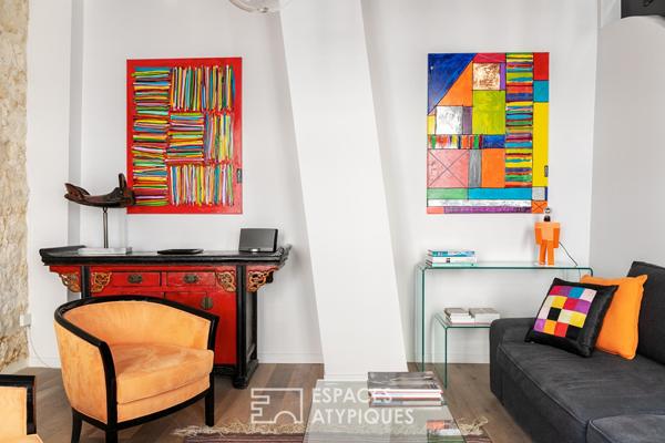 Duplex d’architecte proche de la Place des Vosges