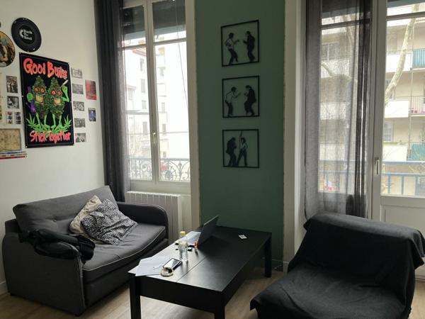Appartement à vendre |  Villeurbanne |  1 pièce | 24 m²