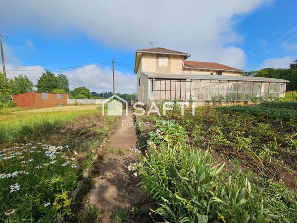 maison avec 4 pièces, dépendances et terrain