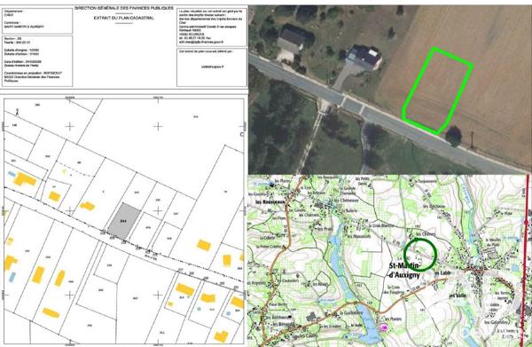 Terrain à vendre 894 m² Saint-Martin-d'Auxigny