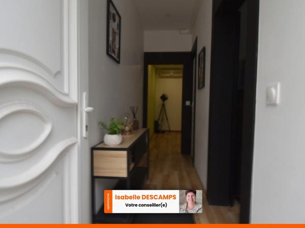 Maison à vendre à AUBY (59) - 2 chambres (poss 3) - Garage