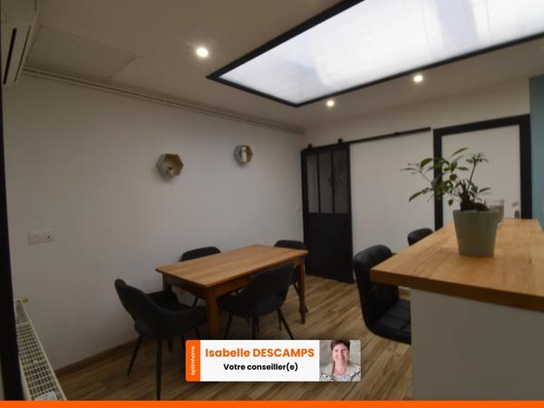 Maison à vendre à AUBY (59) - 2 chambres (poss 3) - Garage