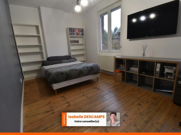 Maison à vendre à AUBY (59) - 2 chambres (poss 3) - Garage