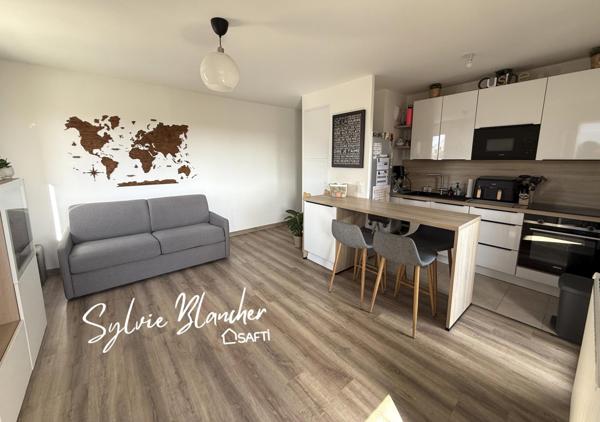 APPARTEMENT 44 M2 - 1 CHAMBRE - TERRASSE 12 M2