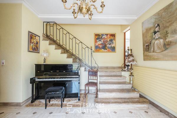 Propriété avec piscine, jacuzzi et étang, au sein d’un parc de 4,5 hectares