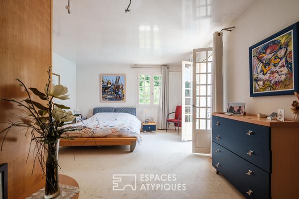 Propriété avec piscine, jacuzzi et étang, au sein d’un parc de 4,5 hectares