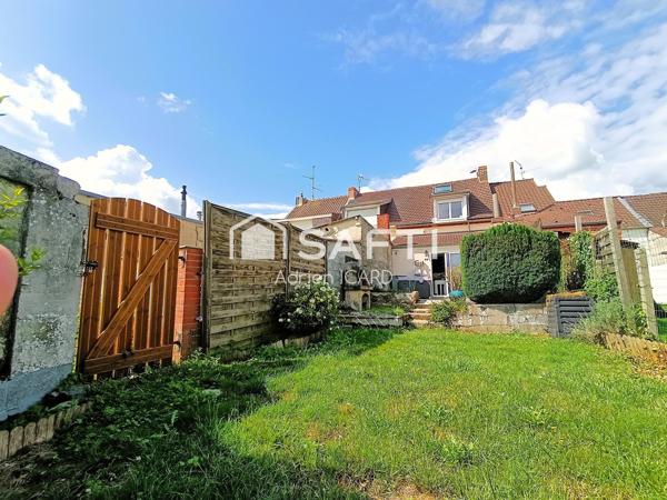 Un cocon lumineux en plein cœur de ville avec jardin.