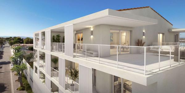 NEUF Normes RE2020. Appartement Neuf Port La Nouvelle 3 pièces + GARAGE BOX