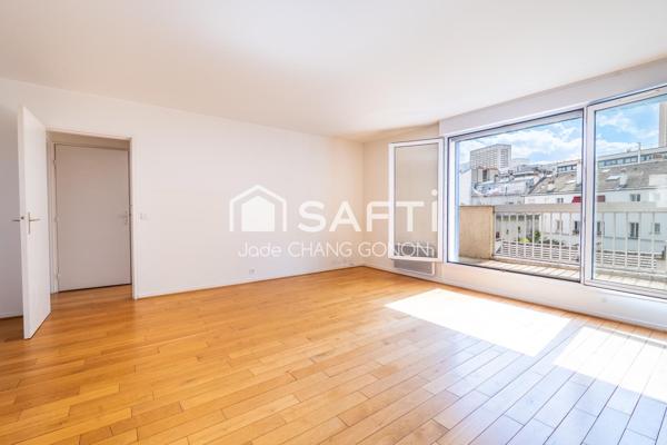 DERNIERS ÉTAGES – TERRASSE 38 M² – VUE PLEIN CIEL – TRÈS LUMINEUX – CALME ABSOLU