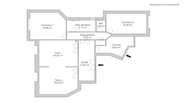 Appartement Paris 7e - PLACE DE BRETEUIL