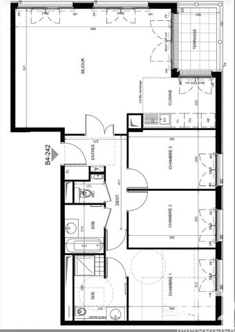 Appartement à vendre 4 pièces 91 m² Puteaux