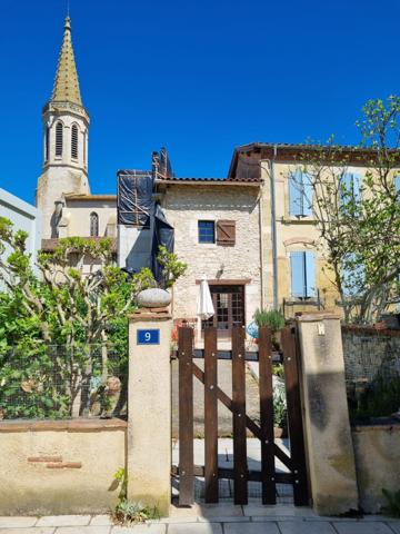 Sarrant (32120) Maison de village 107 m² - 3 chambres avec jardin au cœur de Sarrant